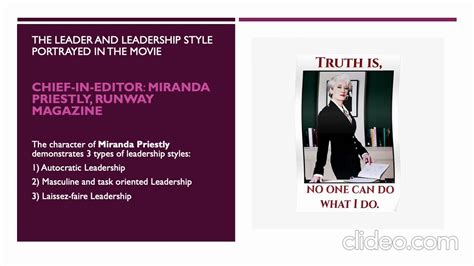 the devil wears prada leadership analysis|devil wears prada plot synopsis.